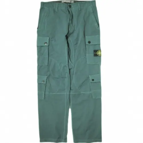 STONE ISLAND Cargo Pants Men's Petroleum