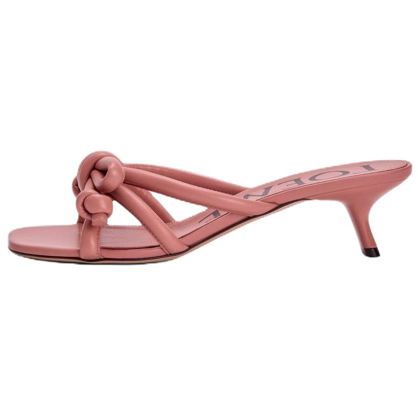 Женские шлепанцы LOEWE Flamenco (розовые)