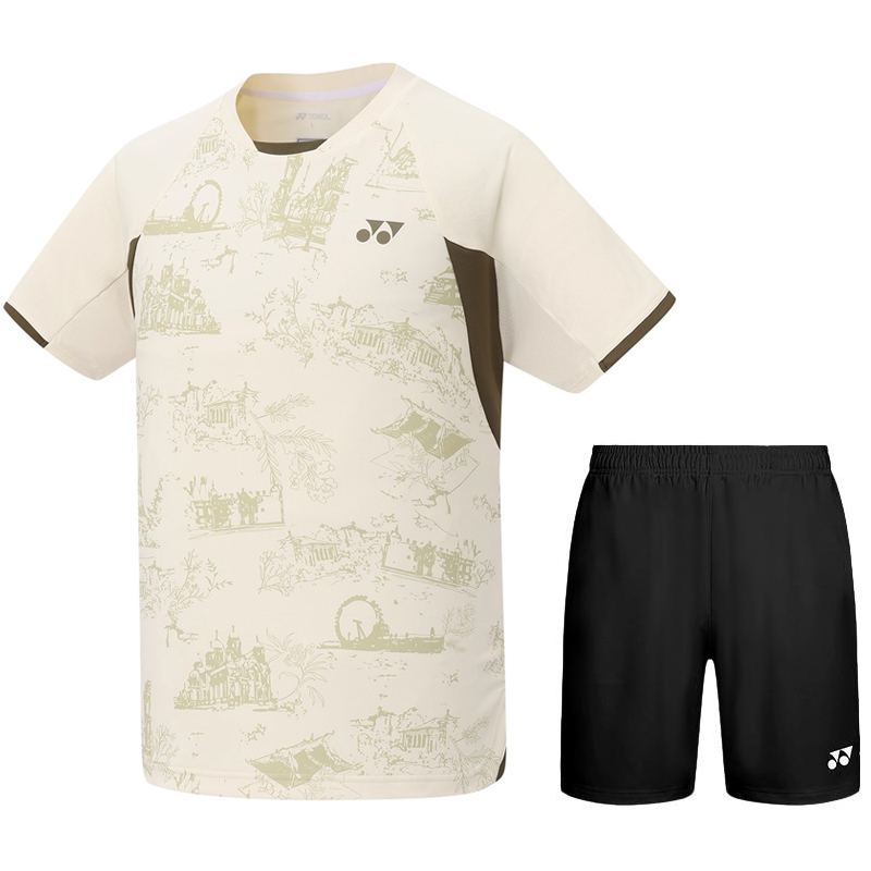 YONEX Badminton Jerseys Men’s Stand Collar Moderate