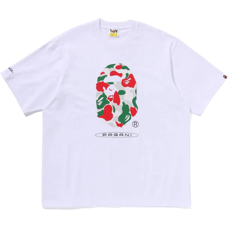 Мужская футболка A BATHING APE × PAGANI (черная)
