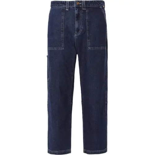 Timberland Jeans Men's Blue Moderate Wide Leg Pants