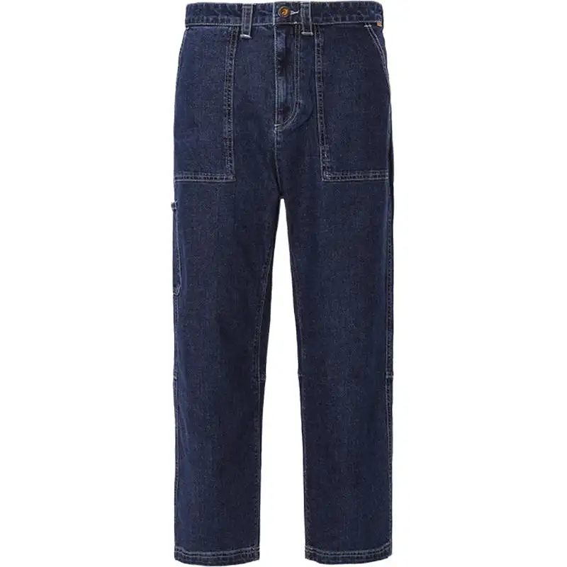 Timberland Jeans Men's Blue Moderate Wide Leg Pants