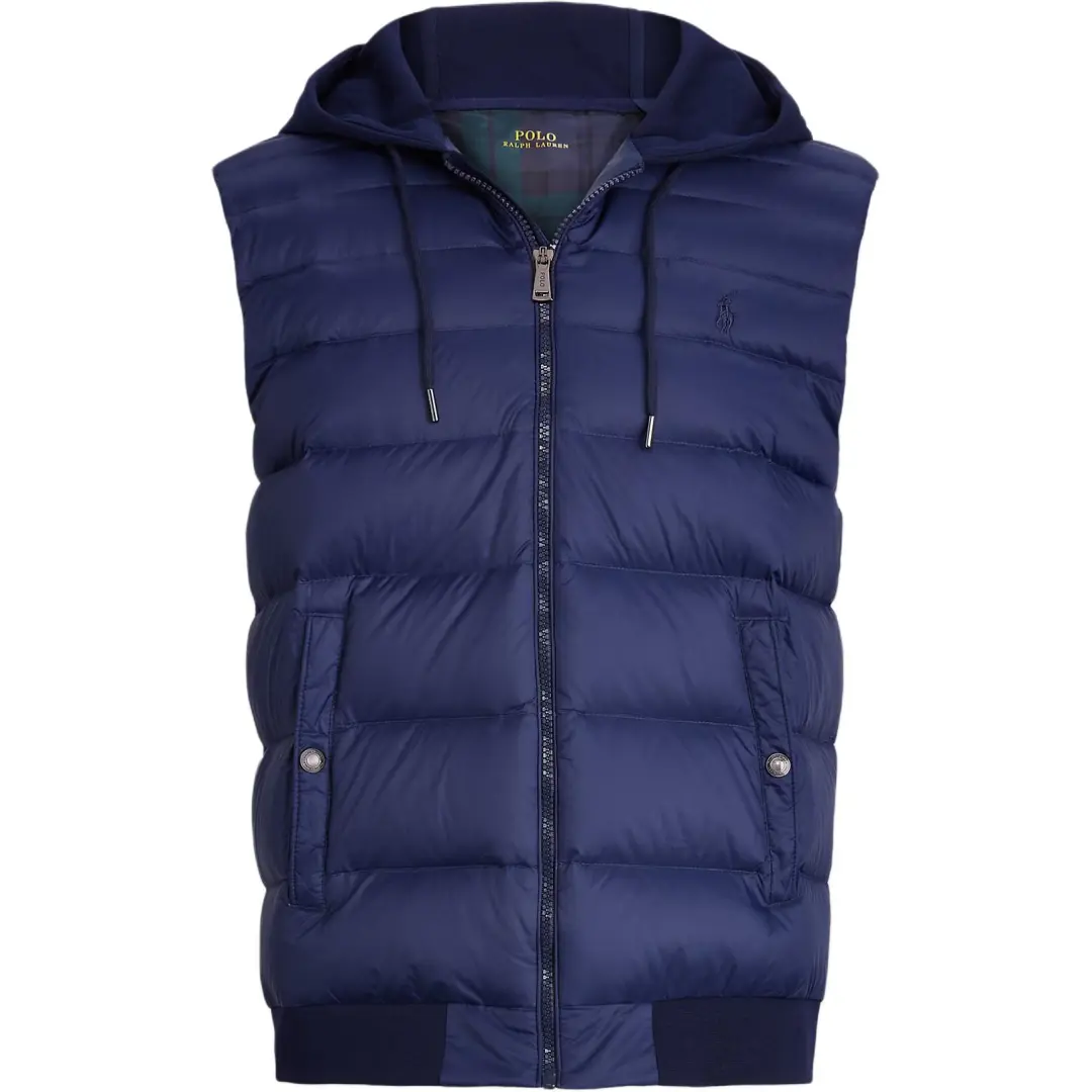 Polo Ralph Lauren Down Vest Men's Marine Blue