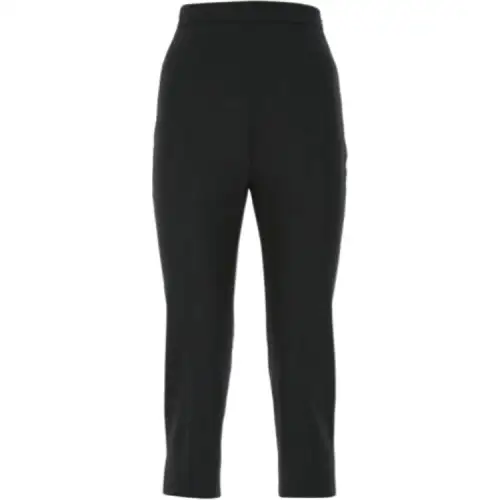 PRADA Casual Pants Women's Black Moderate Straight Fit Pants