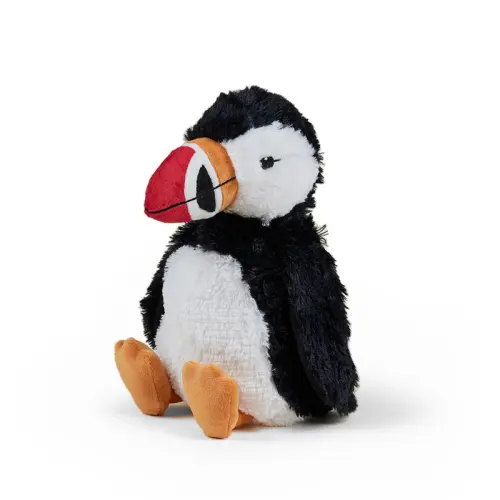 Romantic spring meeting warmies [Happy to welcome happiness] Puffin Puffin can be heated and frozen, Provence lavender fragrance is safe and environmentally friendly, children accompany sleeping, trendy doll, plush doll 24cm high