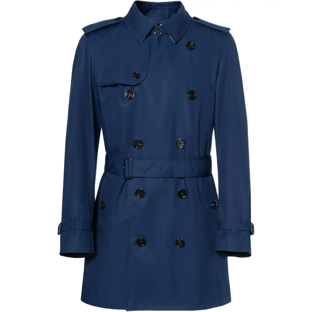 Burberry SS25 Trench Coat Men's Blue