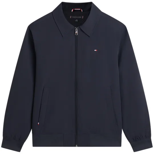Tommy Hilfiger Водонепроницаемая повседневная легкая эластичная классическая мужская куртка с лацканами