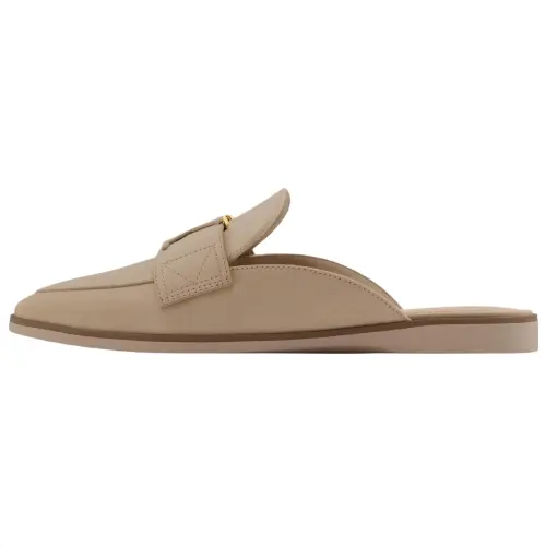 LOUIS VUITTON Closed Toe Slippers Women's Umber