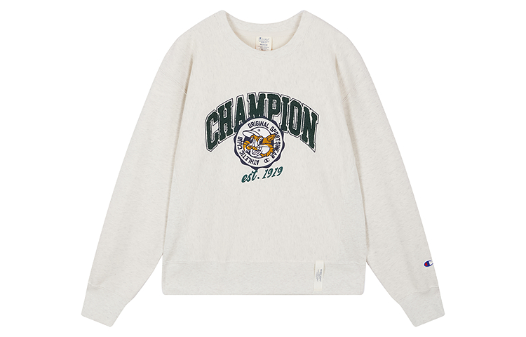 Женское худи Champion Campus SS26 (серое)