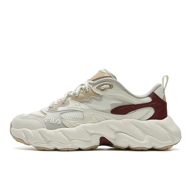 FILA FERN 2S Cushioning Abrasion Resistant Breathable Coverage Lightweight Height Increasing Low top Chunky Sneakers