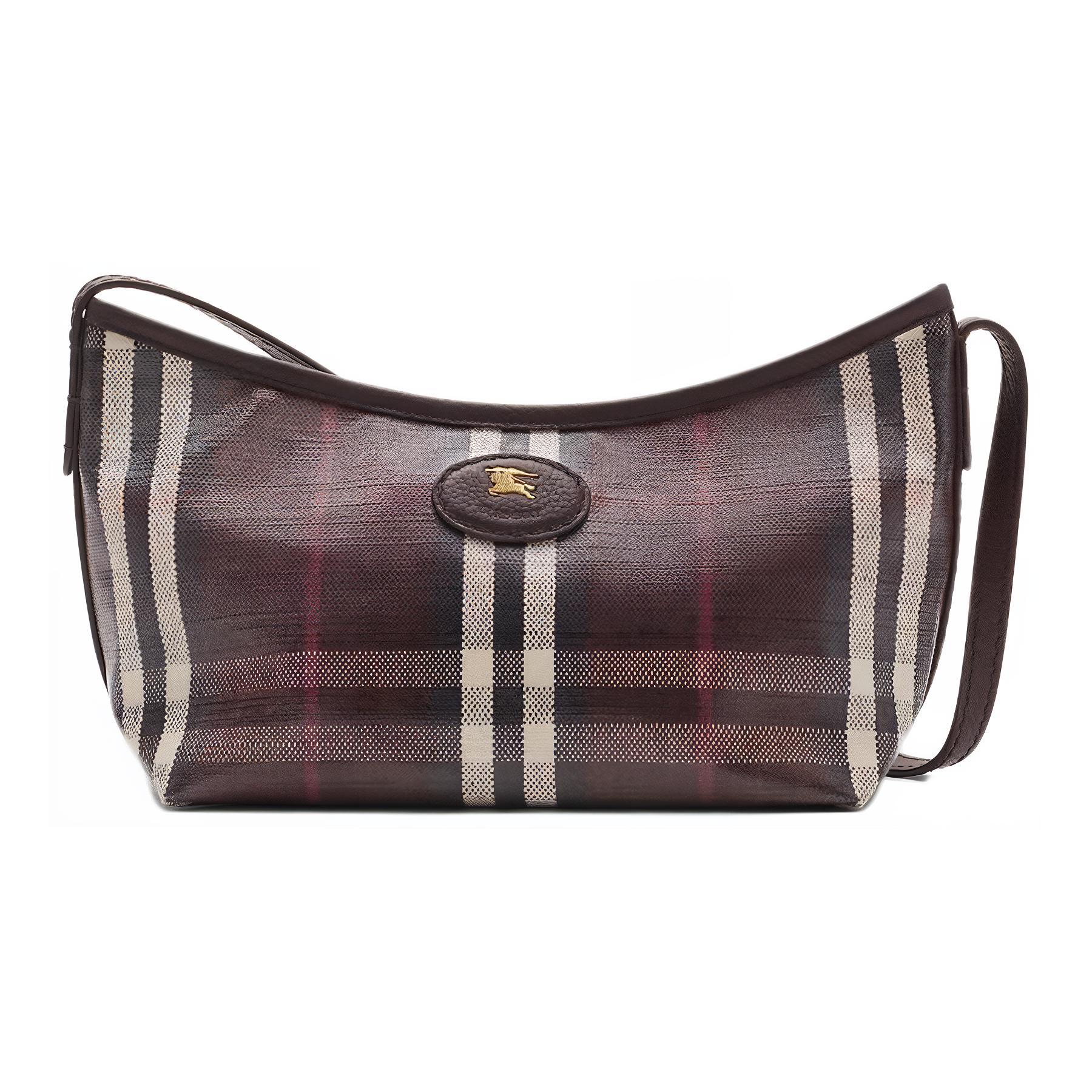 Женская сумка Burberry Highlands Mini Bag (коричневая)