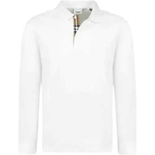 Burberry Polo Shirt Men's White