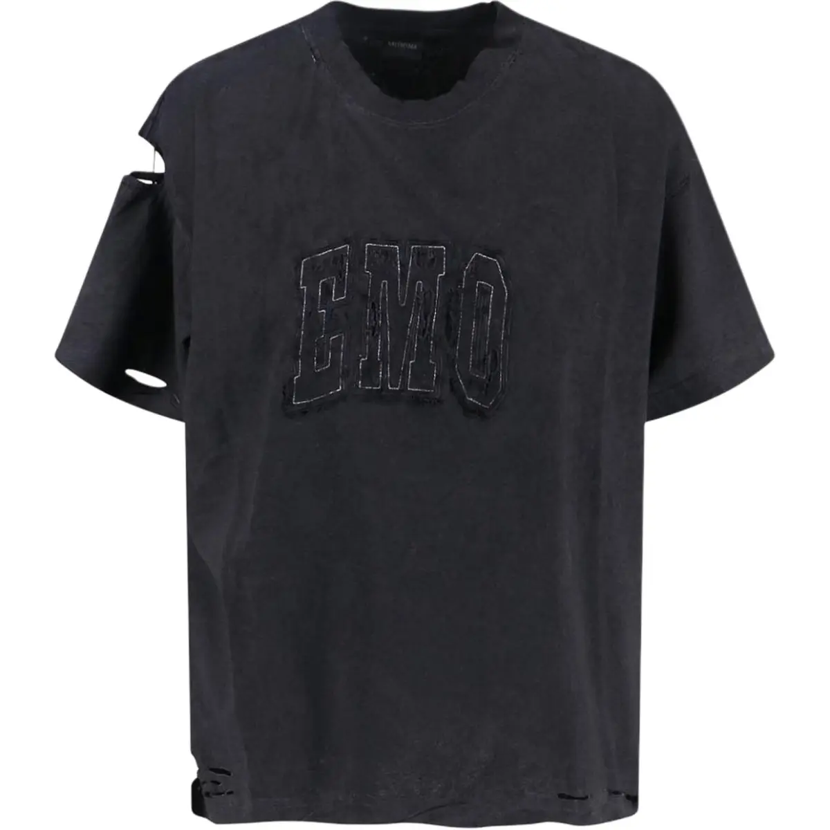 Balenciaga Drop Shoulder Sleeve T Shirt Women's Regular Fit