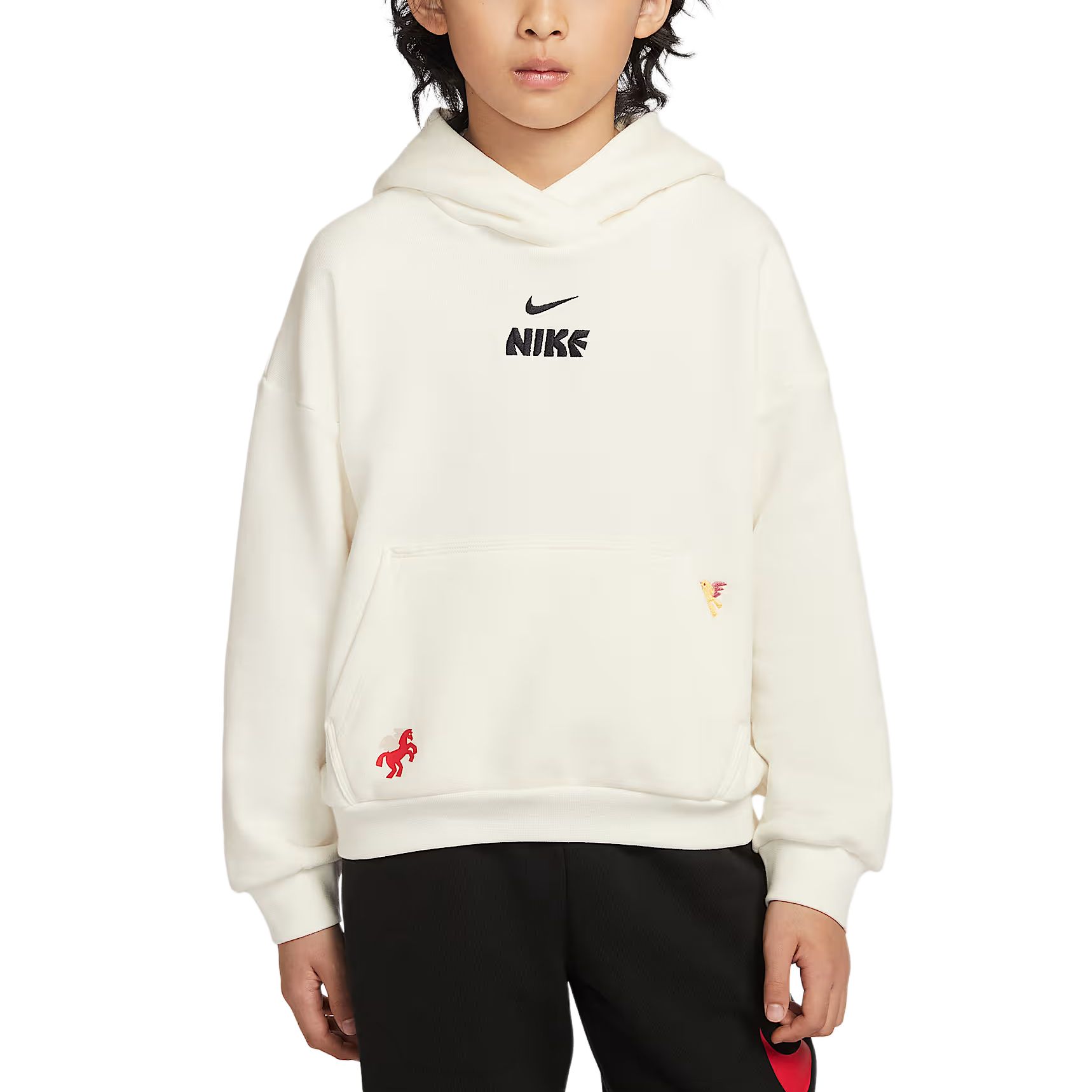 Мужская куртка Nike FW25 Sportswear Club Fleece CNY (белый)