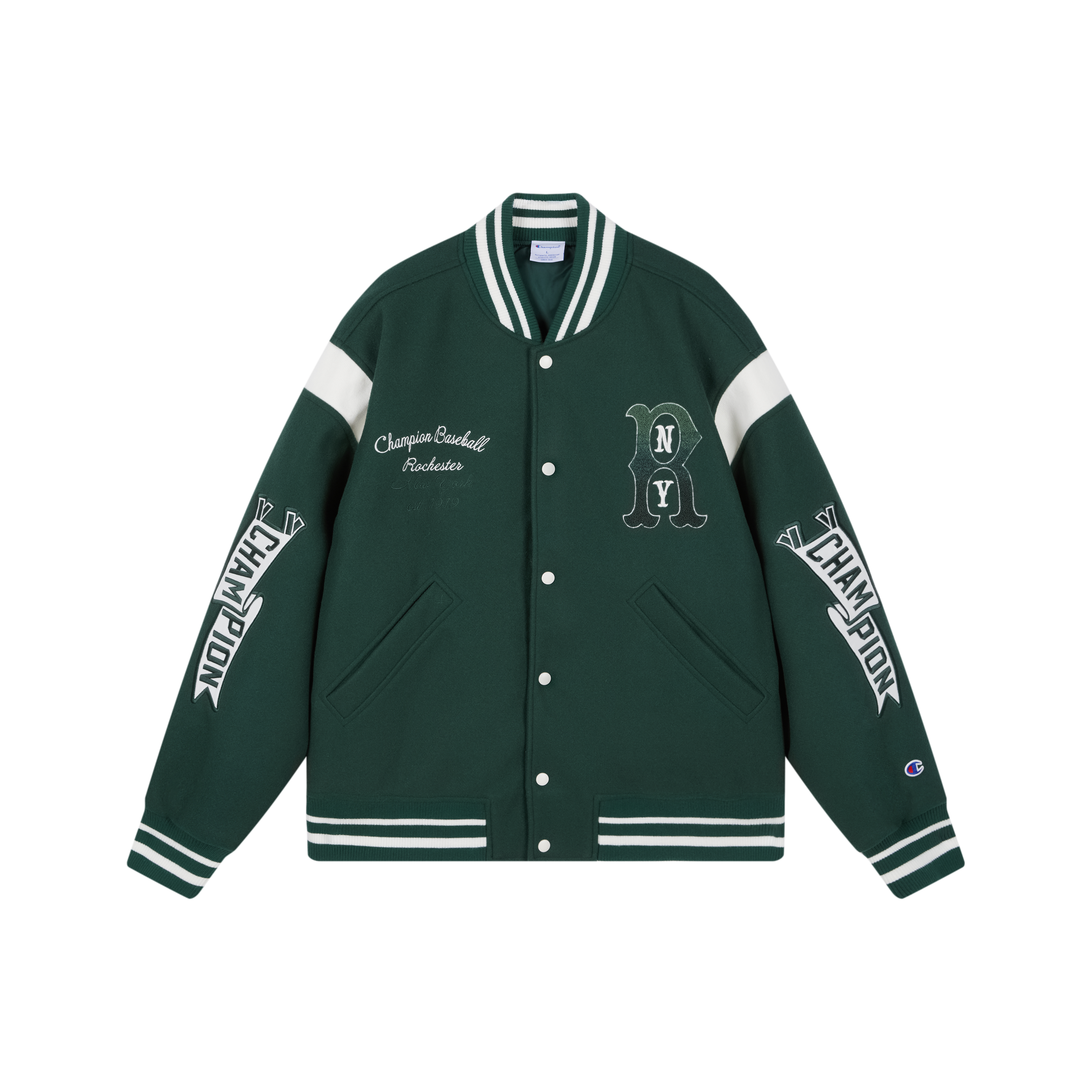 Куртка Champion FW25 (бежевая) — фото 3