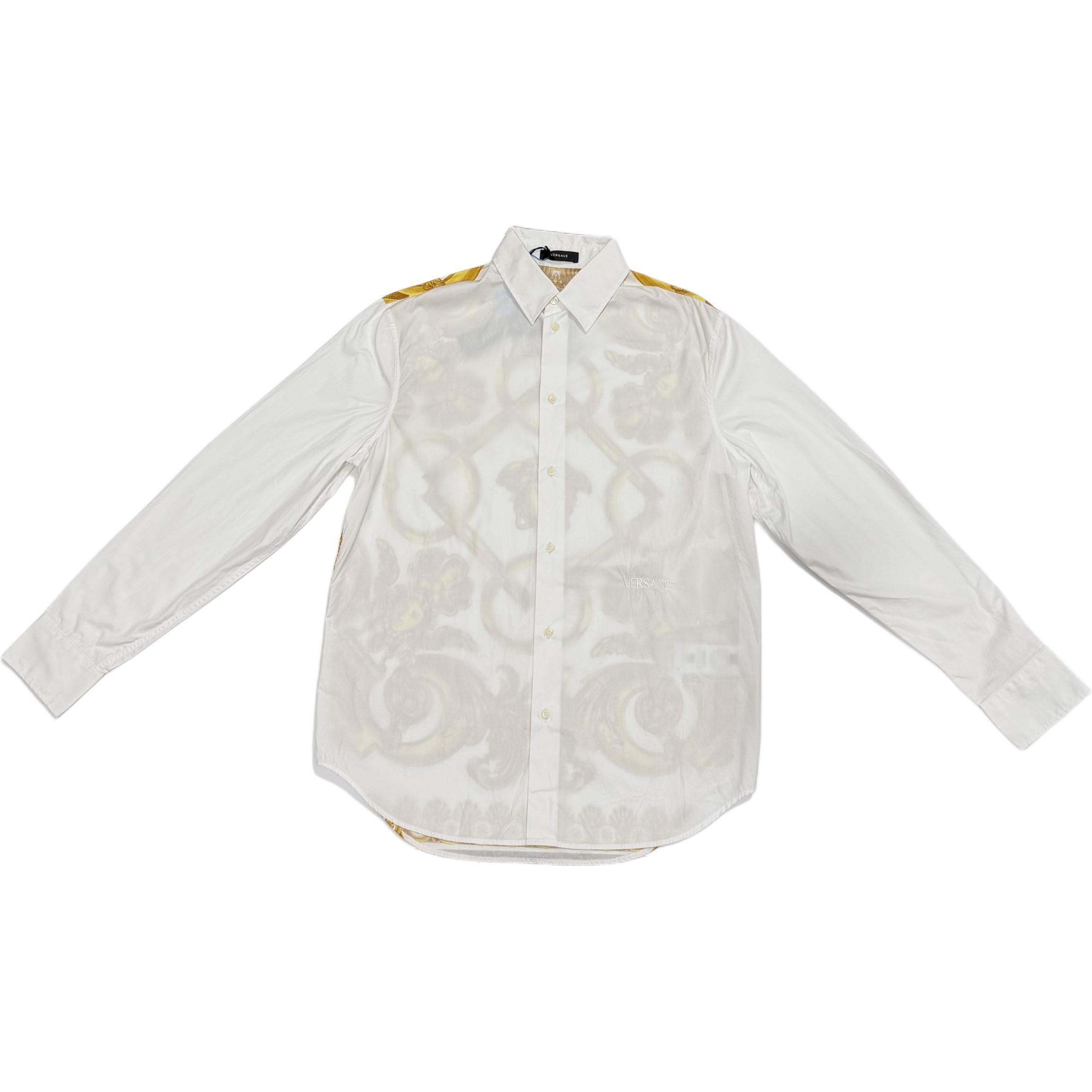 Мужская рубашка Versace FW25 (черная)
