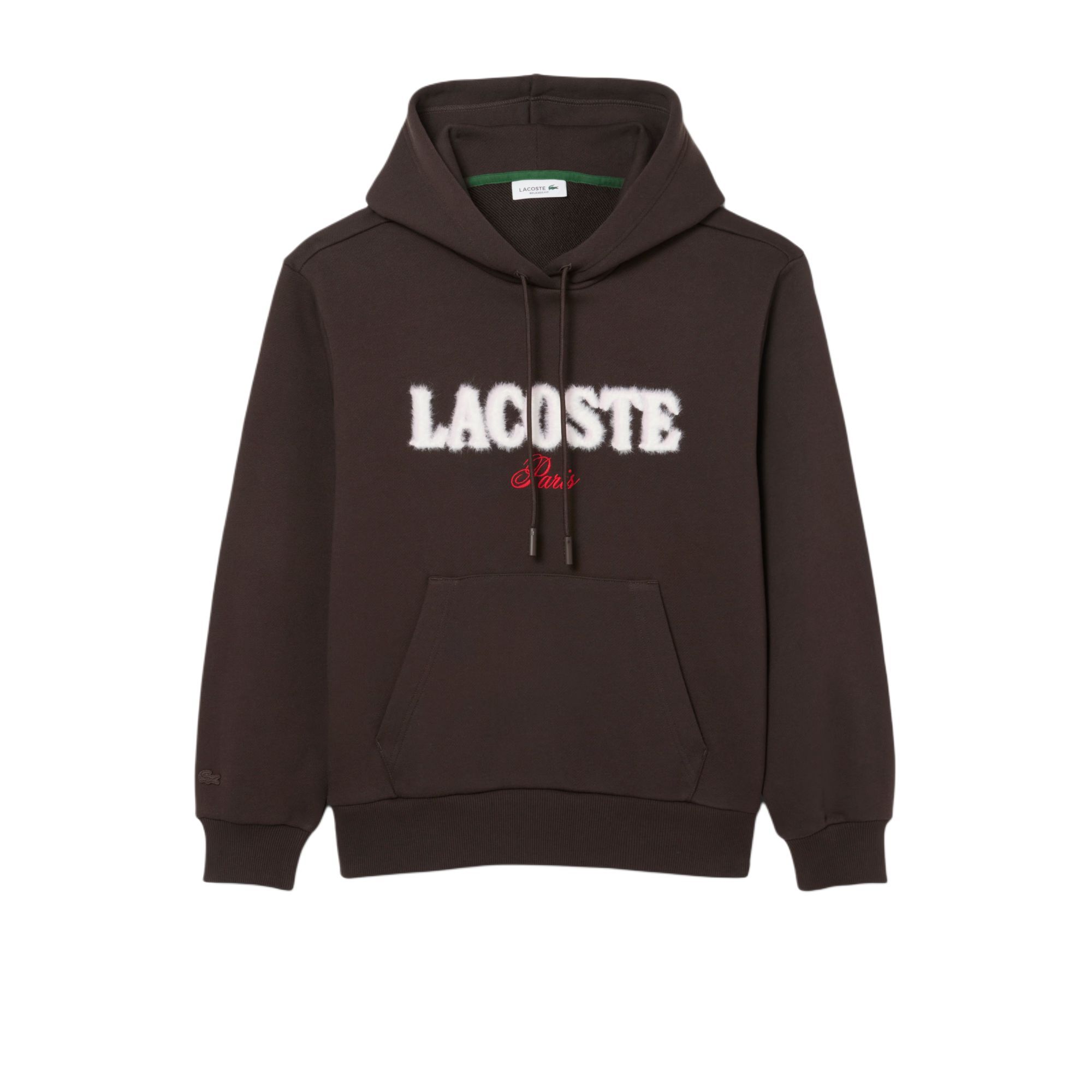 Женское худи Lacoste FW25 (зеленое) — фото 5