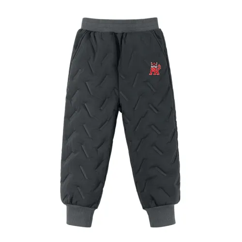 Children's winter velvet warm waterproof windproof comfortable ski trousers for boys, for teenagers