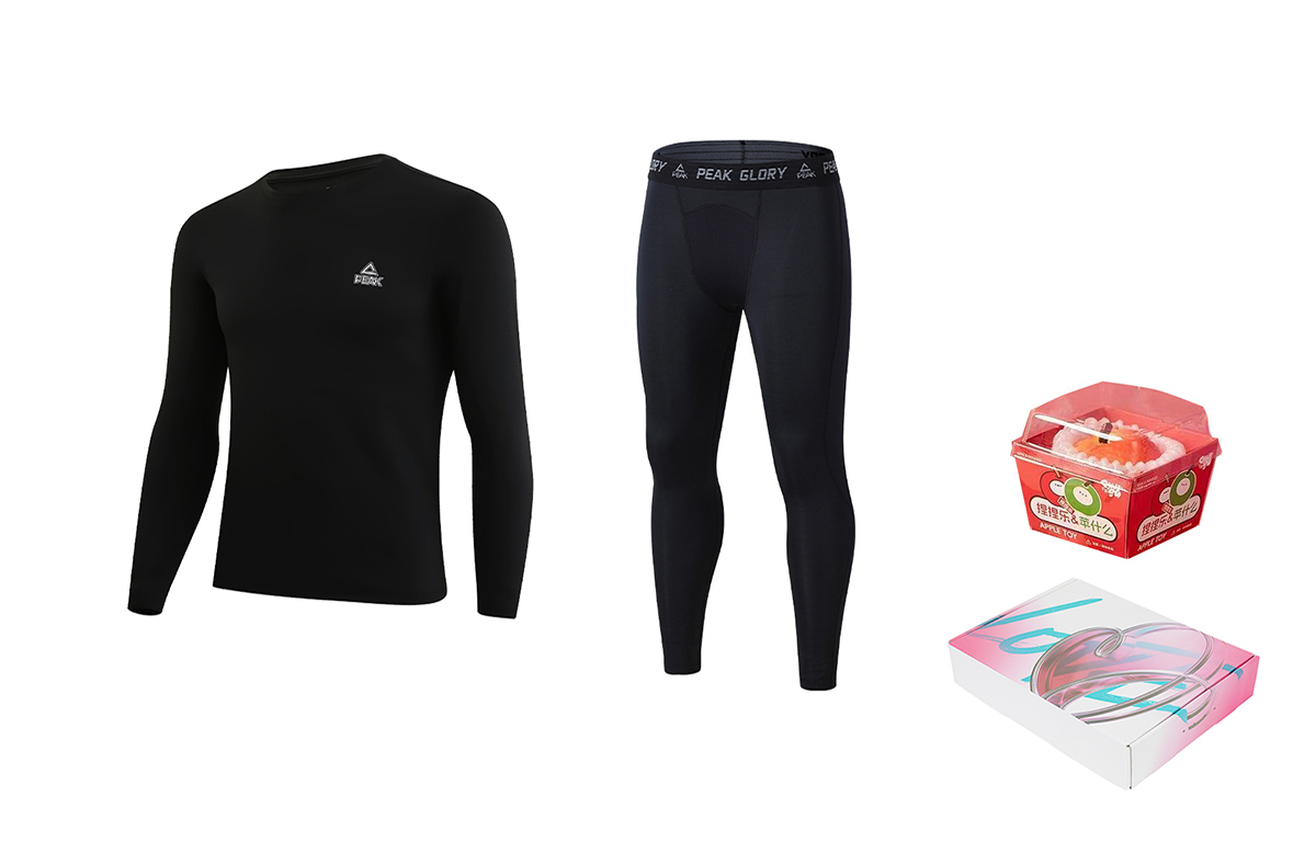 PEAK Fitness Sets Unisex Crew Neck Moderate