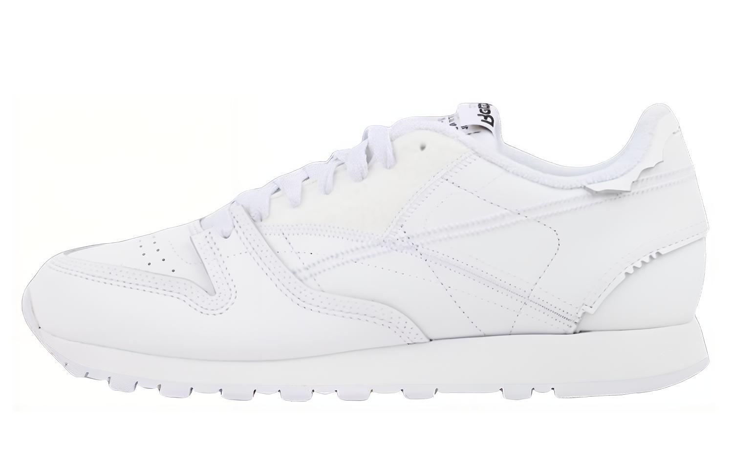 Reebok x Maison Margiela Replica Leather Athletic Shoes Men's White