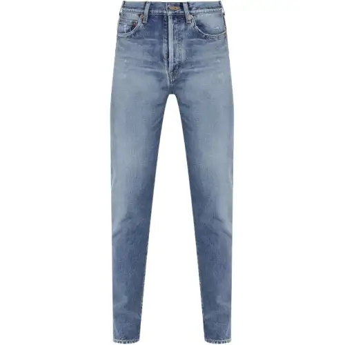 SAINT LAURENT Button Detailed Skinny Jeans