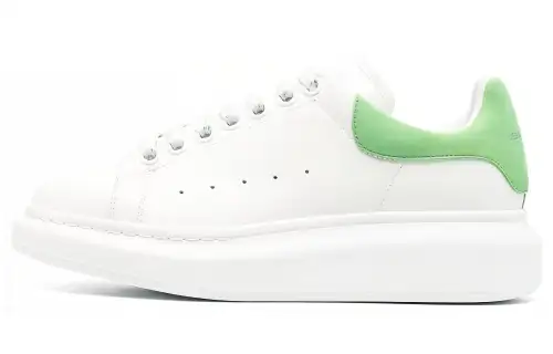 Alexander McQueen Oversized Shoes 'White Acid Green' Women's