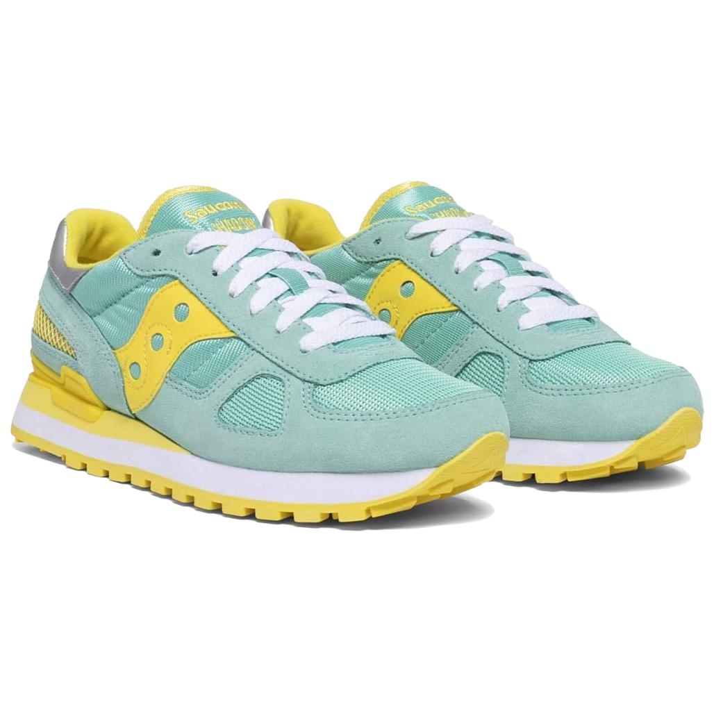 Saucony Shadow Original Running Shoes Women’s Yellow Green