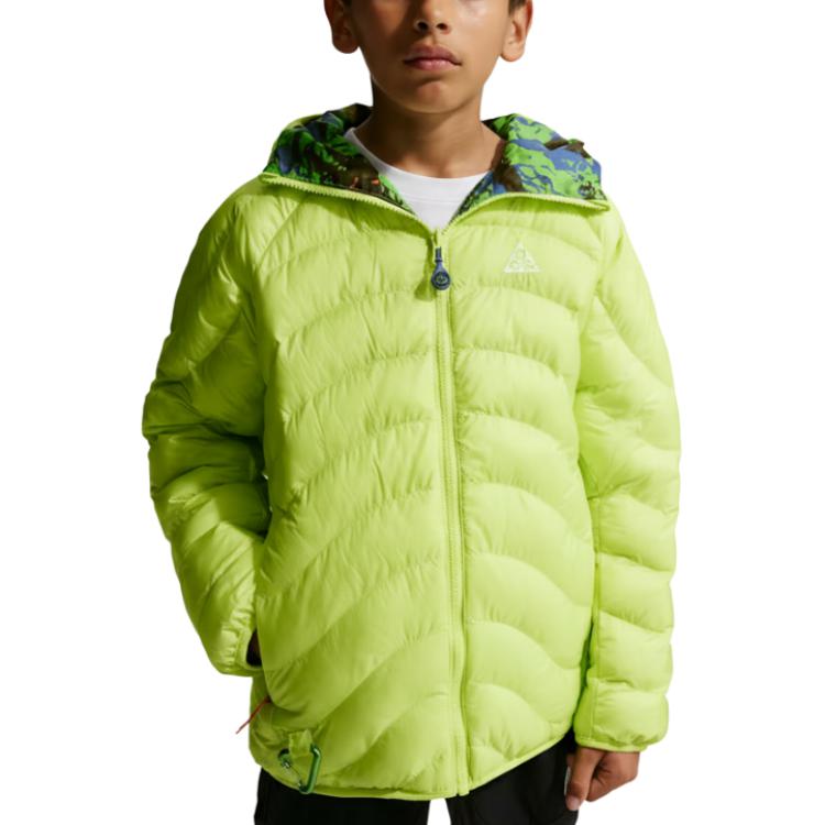 Детская куртка Nike FW25 ACG Lava Flow Therma-FIT ADV (желтая)
