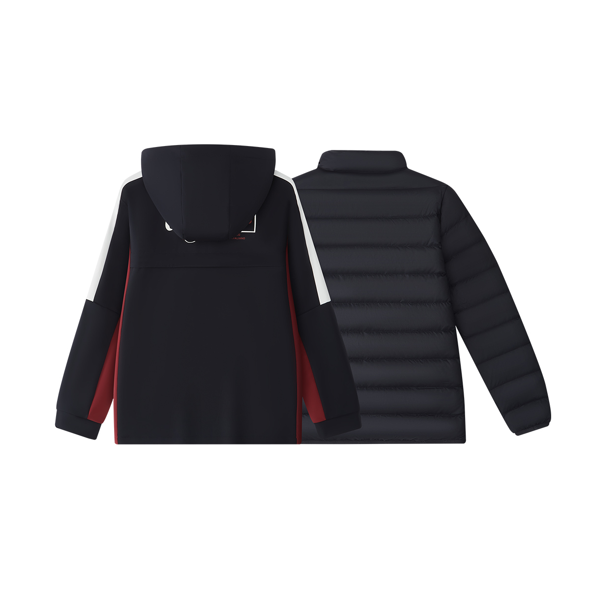 Детский пуховик Fila (синий) — фото 2