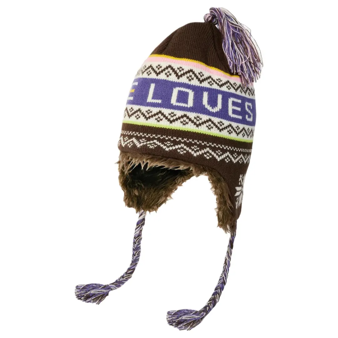 PALACE Acrylic Beanies Unisex Brown