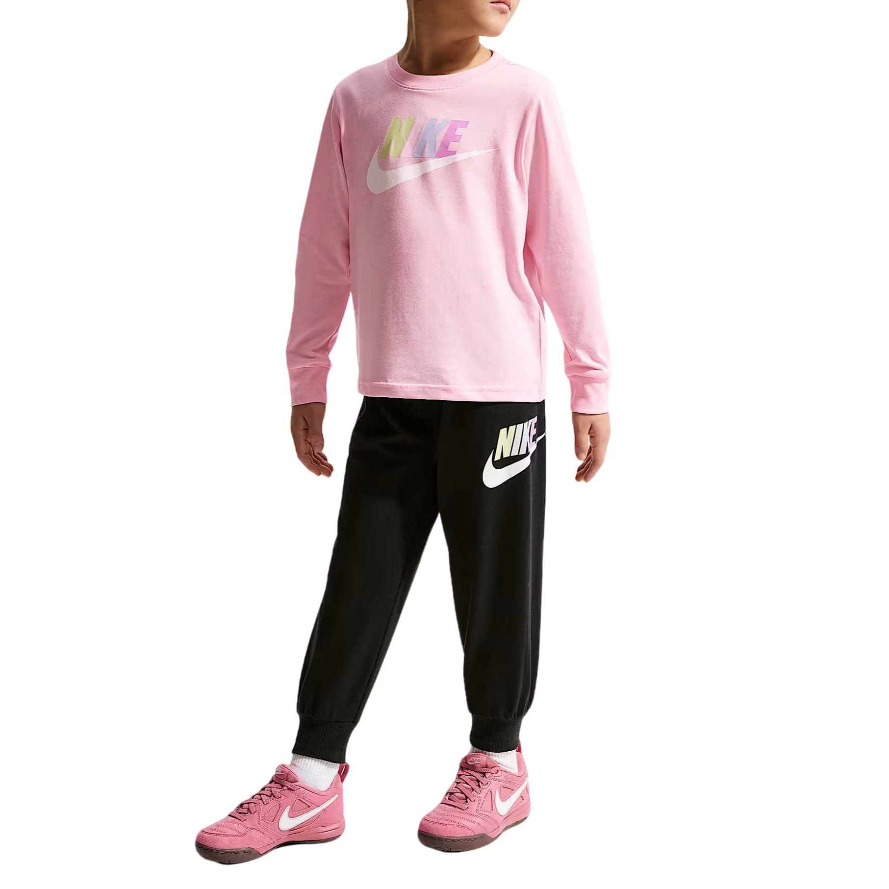 Мужской костюм Nike Kids Knit Set (черный)