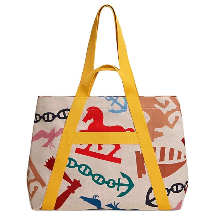 Женская сумка Hermes Picto de Plage 50 (белая)