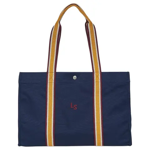 Levi's Brand Embroidery Logo Handbag Women's Blue