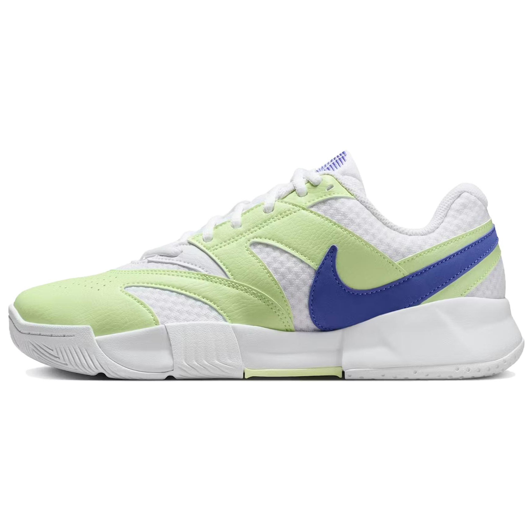 Женские кроссовки Nike Nike Court Lite 4 (бело-зеленые)