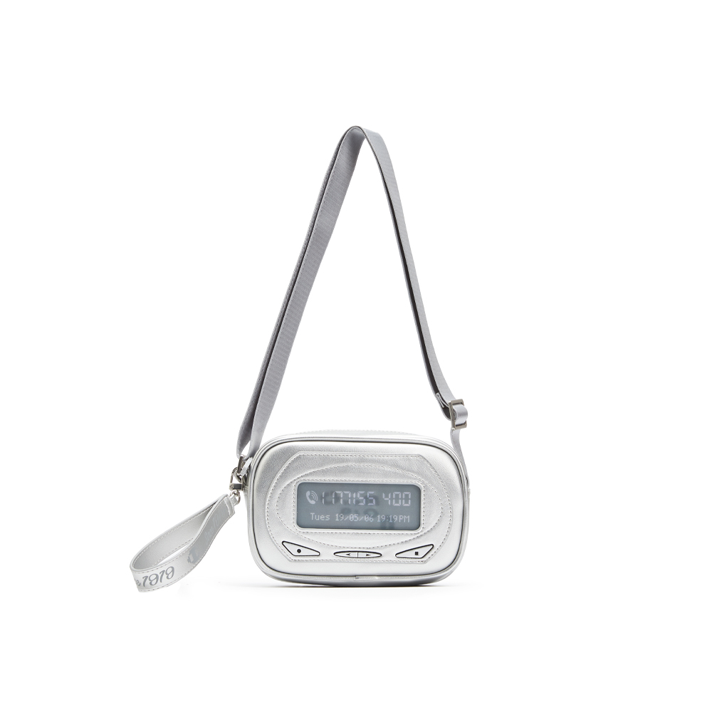 Сумка Champion BP Crossbody Bag (серебристо-синяя)