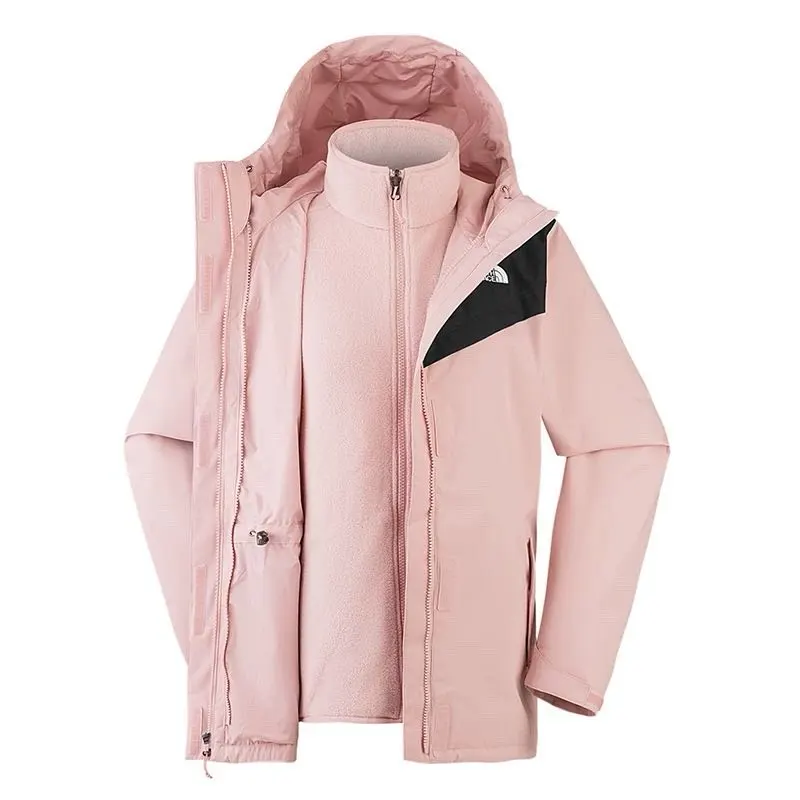 THE NORTH FACE Urban Exploration Windbreaker Jacket Women's Mist Pink/Cosmic Black