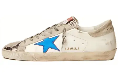 Golden Goose Super Star Casual Skate Shoes Men's Ice Gray