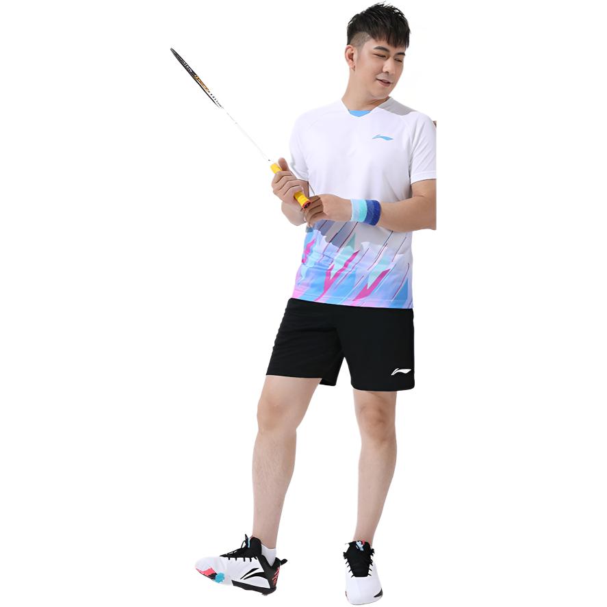 Li Ning Badminton Jersey Men’s White