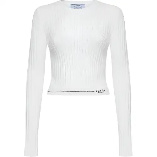 PRADA SS22 Sweater Women's White