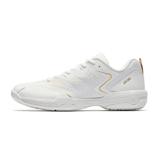 Anta Moment Shadow 001 Textile, Synthetic Leather Cushioning Slip Resistant Abrasion Resistant Support Badminton Shoes