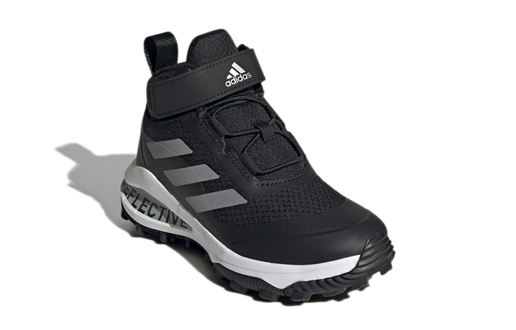 Детские кроссовки adidas Fortarun All Terrain K (черно-серый) — фото 4