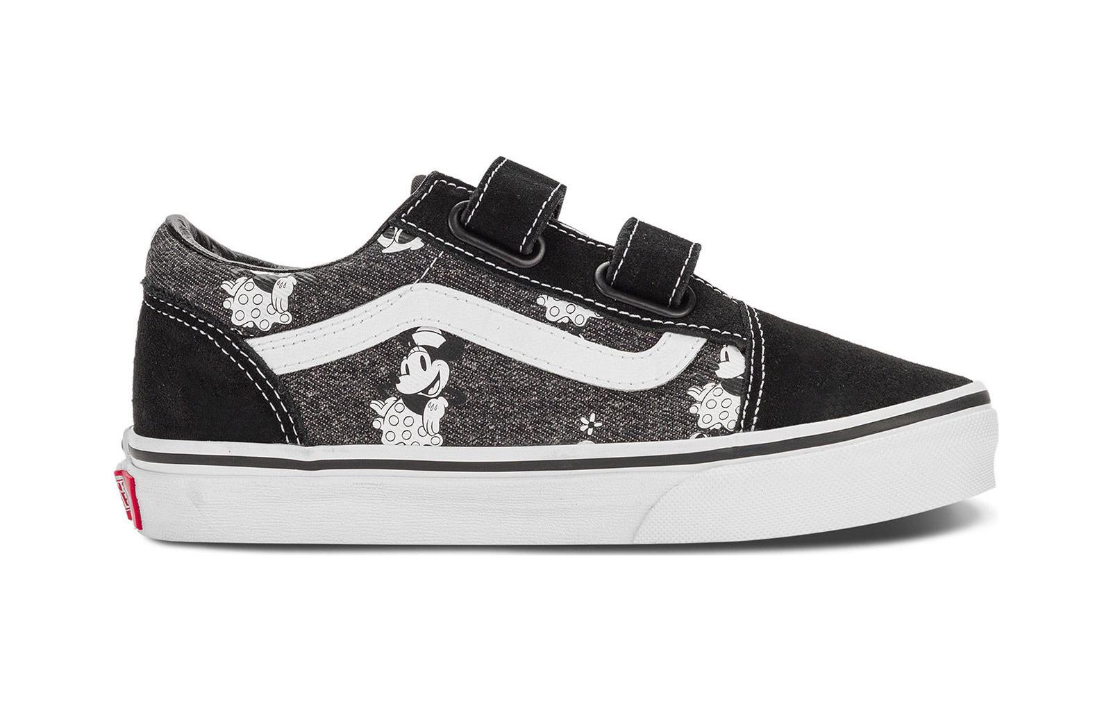 Детские кеды Vans Old Skool (черные) — фото 2