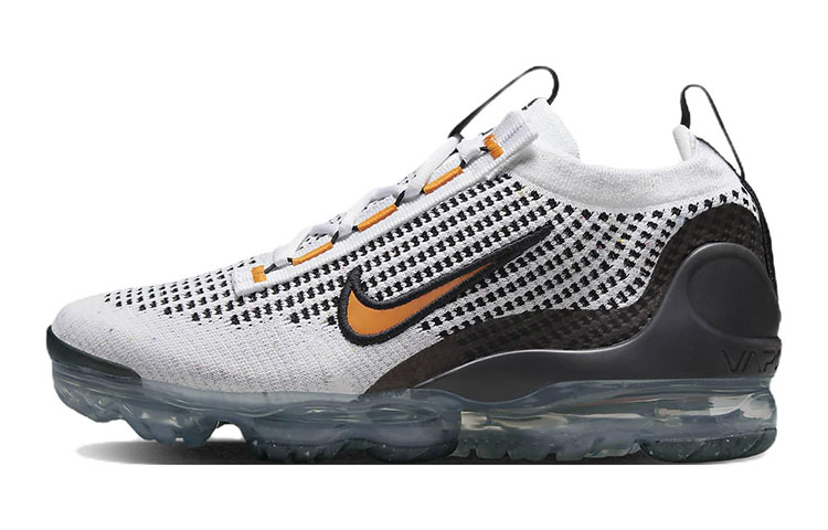 Nike Air VaporMax 2021 Flyknit GS 'White Kumquat'