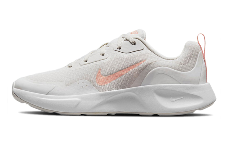 Nike Wearallday sports comfortable and casual GS non-slip shock-absorbing low-top running shoes pink and white same style for men and women