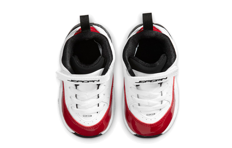 Детские кроссовки Jordan B'Loyal (бело-красно-черный) — Белый / красный / чёрный — фото 6