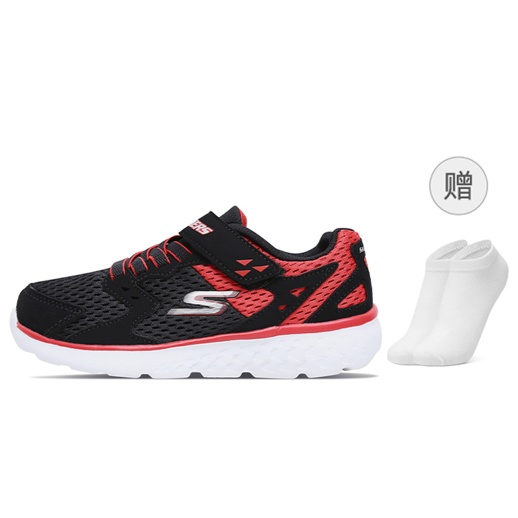 Детские кроссовки Skechers Go Run 400 Proxo (черно-красные)
