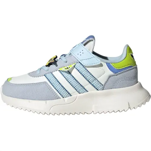 Disney/Disney x adidas originals Retropy F2 CF EL C Toy Story Classic Comfort Low-top Children's Casual Shoes White Blue Children's Style