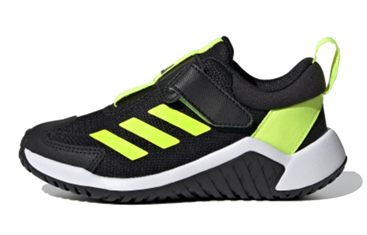 Детские кроссовки adidas 4Uture Sport Ac K (черно-желто-белые)