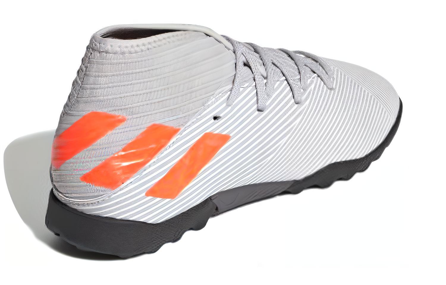 Детские бутсы adidas Nemeziz 19.3 TF J (серый) — фото 5