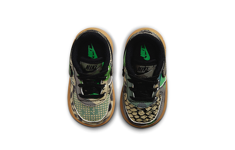 Детские кроссовки Nike Air Force 1 QS City of Dreams (зеленый) — Зелёный — фото 5